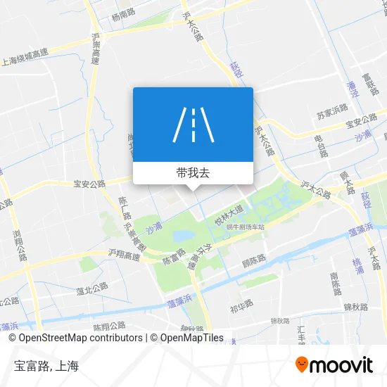 宝富路地图