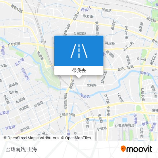 金耀南路地图