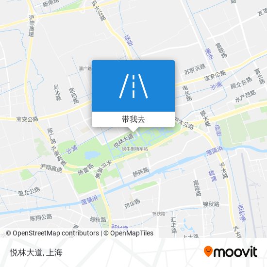 悦林大道地图