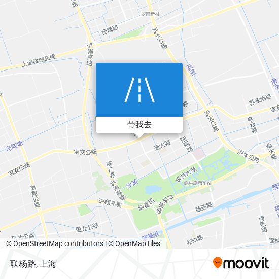 联杨路地图