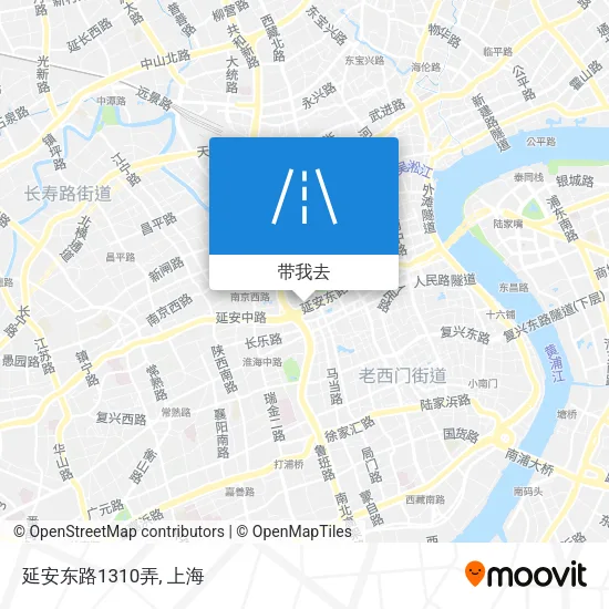 延安东路1310弄地图