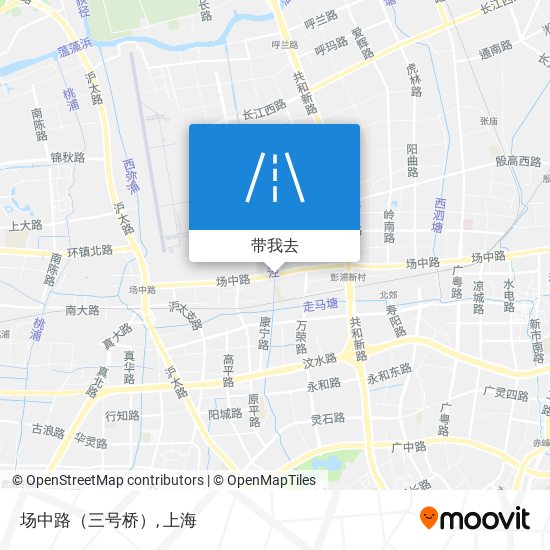 场中路（三号桥）地图