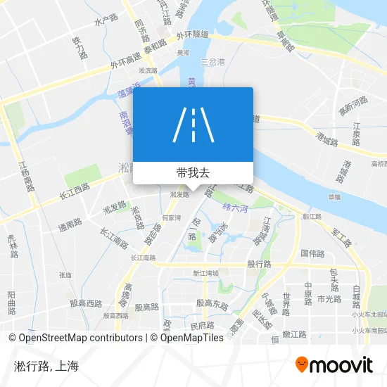 淞行路地图