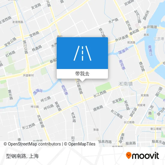 型钢南路地图