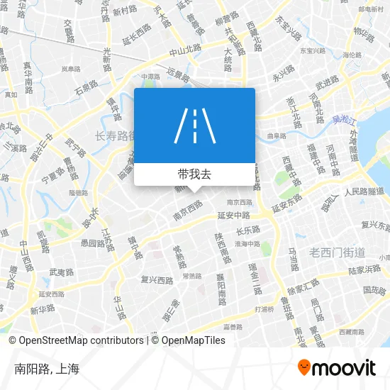 南阳路地图