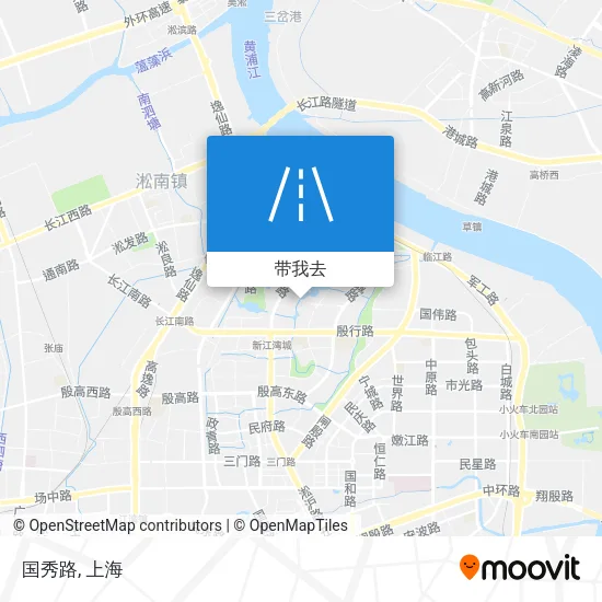 国秀路地图