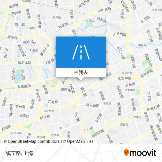 镇宁路地图