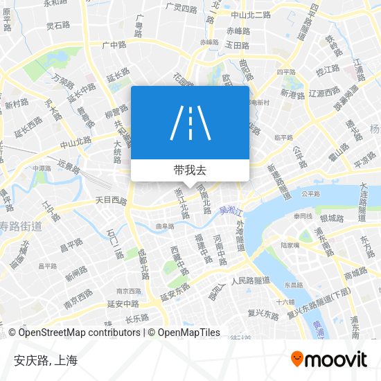 安庆路地图