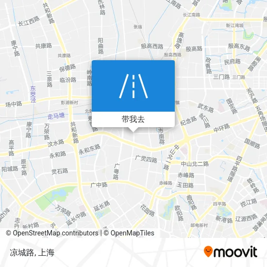 凉城路地图