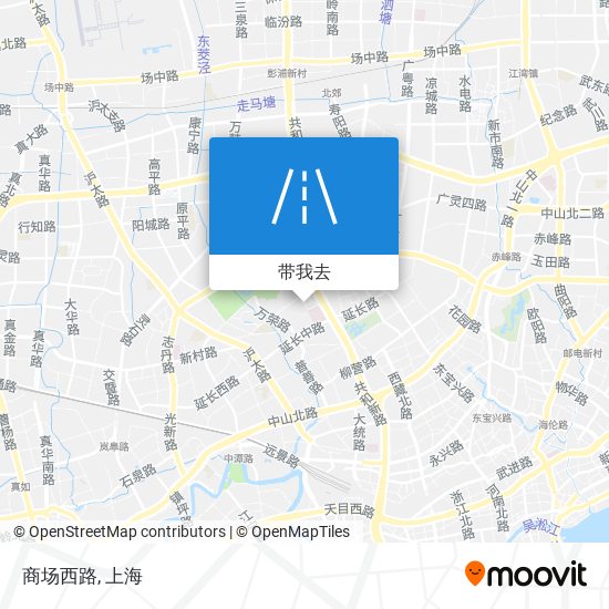 商场西路地图