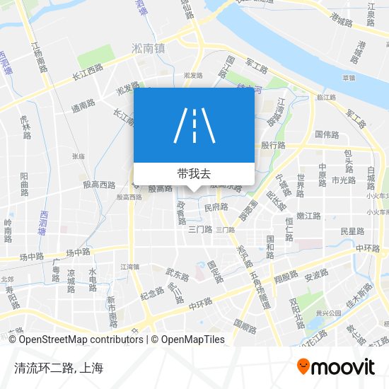 清流环二路地图