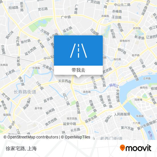 徐家宅路地图