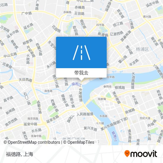 福德路地图