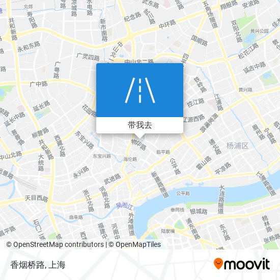 香烟桥路地图