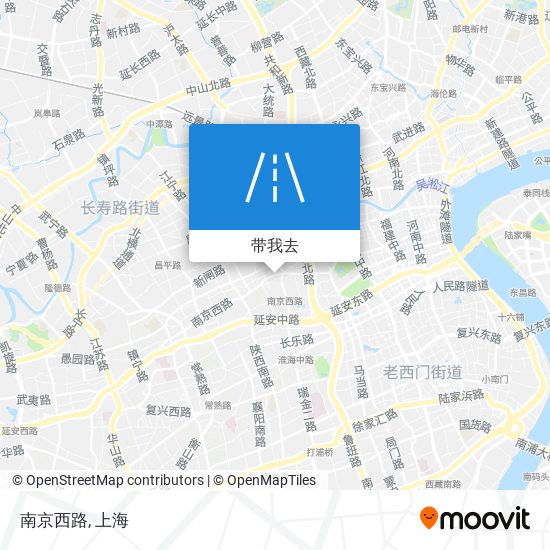 南京西路地图