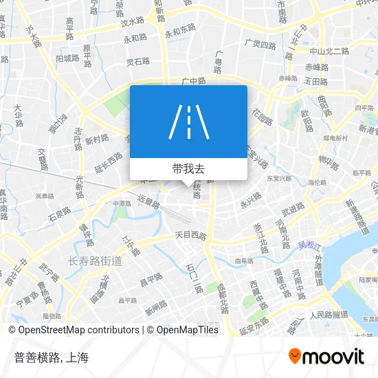 普善横路地图