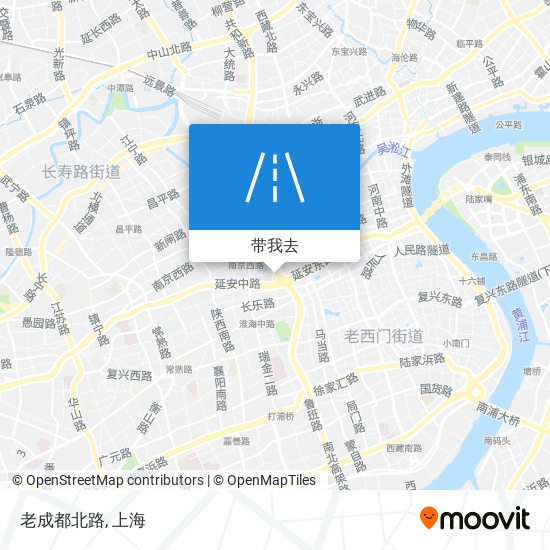 老成都北路地图