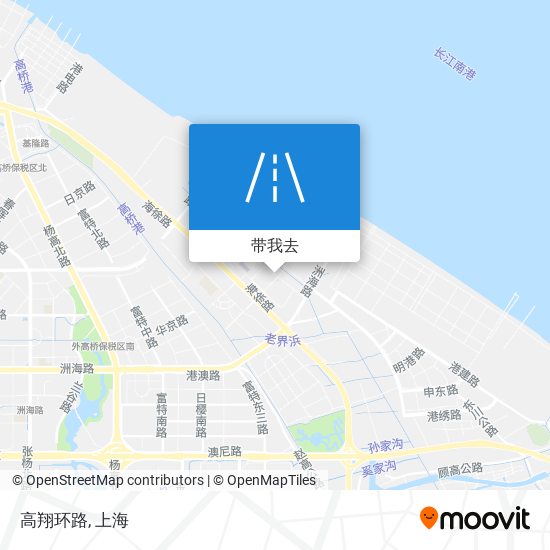 高翔环路地图