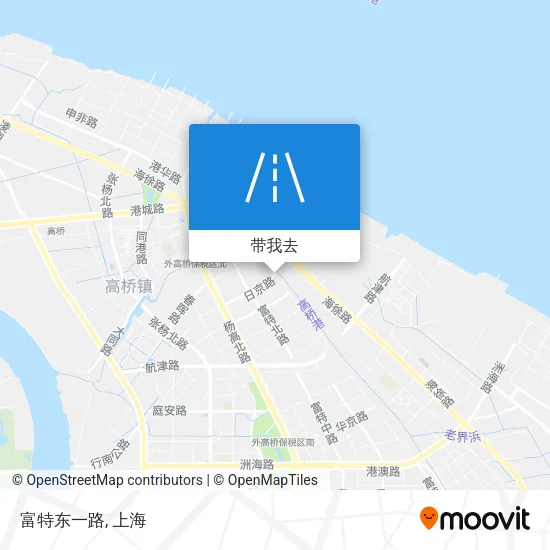 富特东一路地图