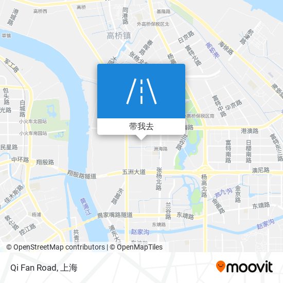 Qi Fan Road地图
