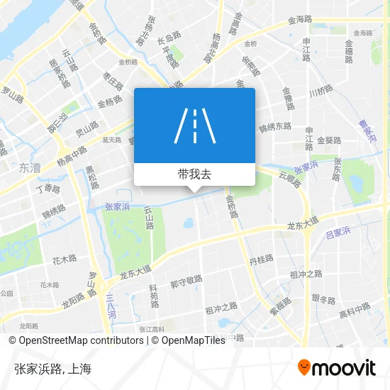张家浜路地图