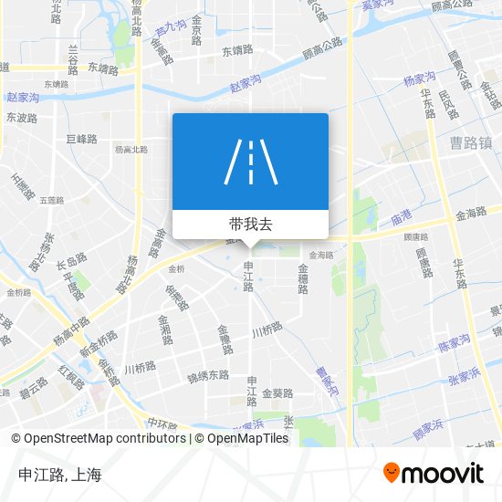 申江路地图