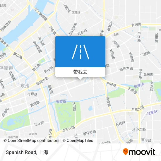 Spanish Road地图