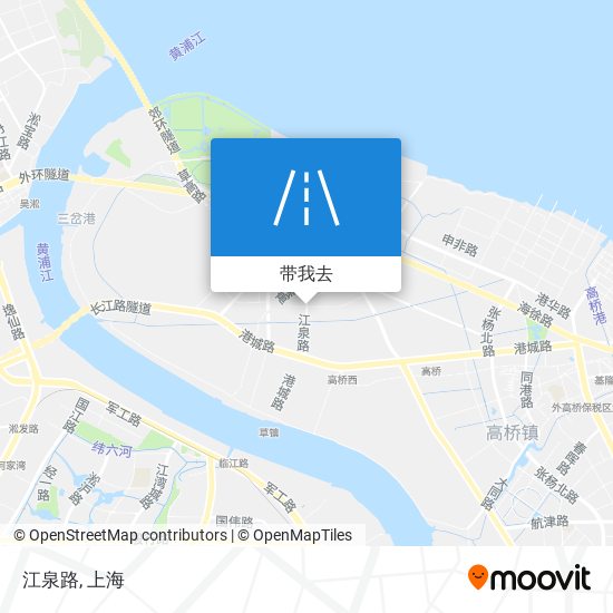 江泉路地图