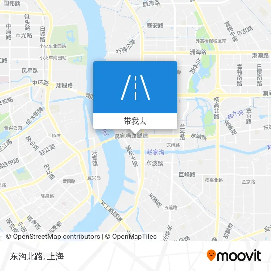 东沟北路地图