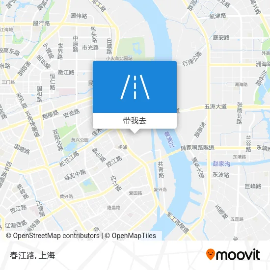 春江路地图