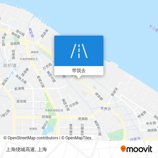 上海绕城高速地图