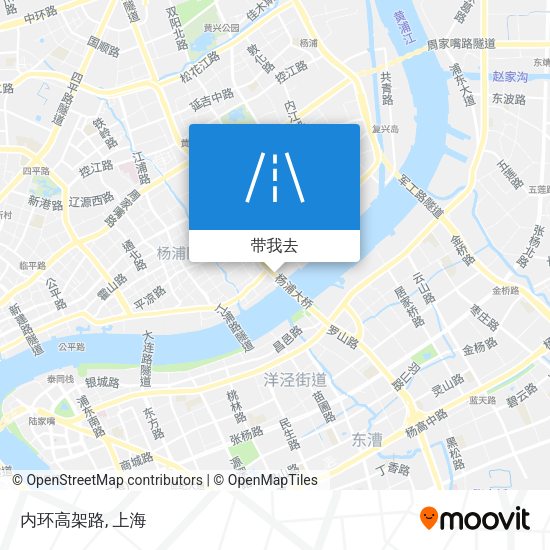 内环高架路地图