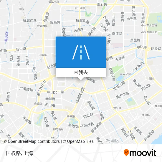 国权路地图