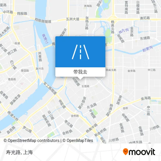寿光路地图