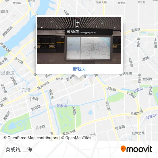 黄杨路地图