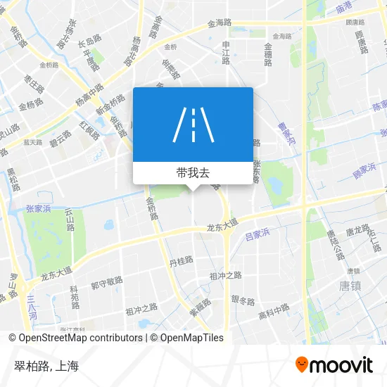 翠柏路地图
