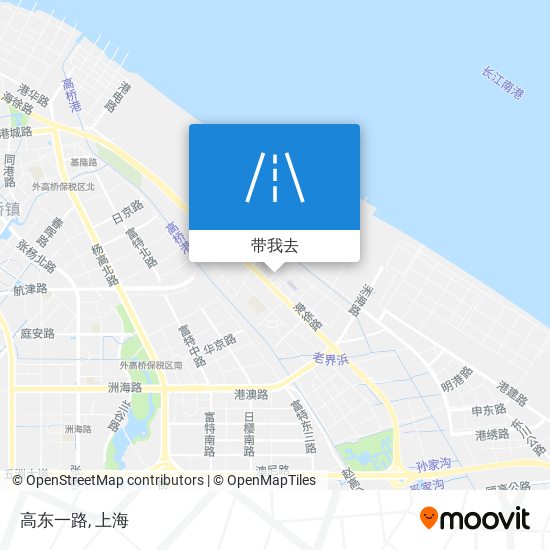 高东一路地图