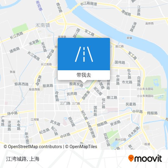 江湾城路地图