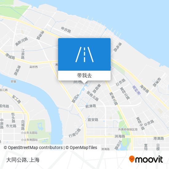 大同公路地图