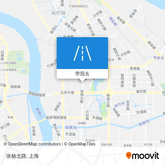 张杨北路地图