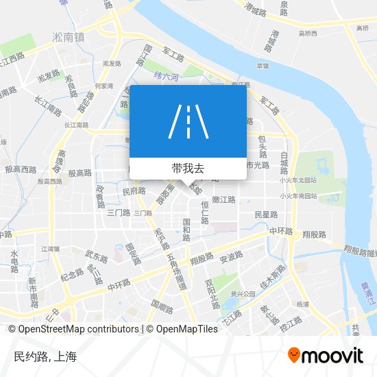 民约路地图