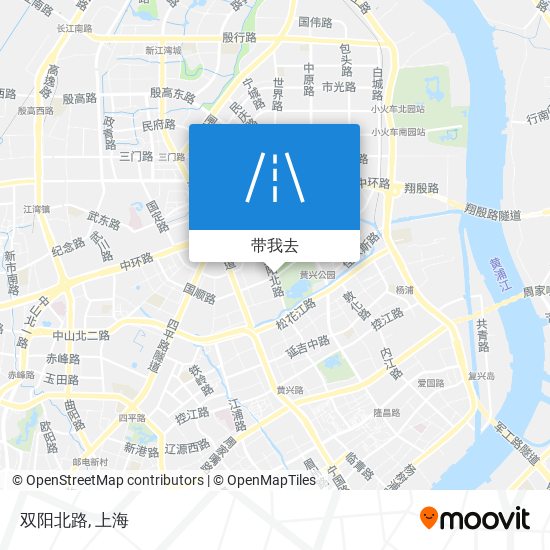 双阳北路地图