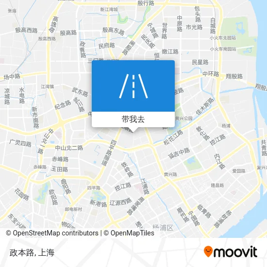政本路地图