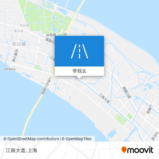 江南大道地图