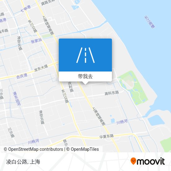 凌白公路地图