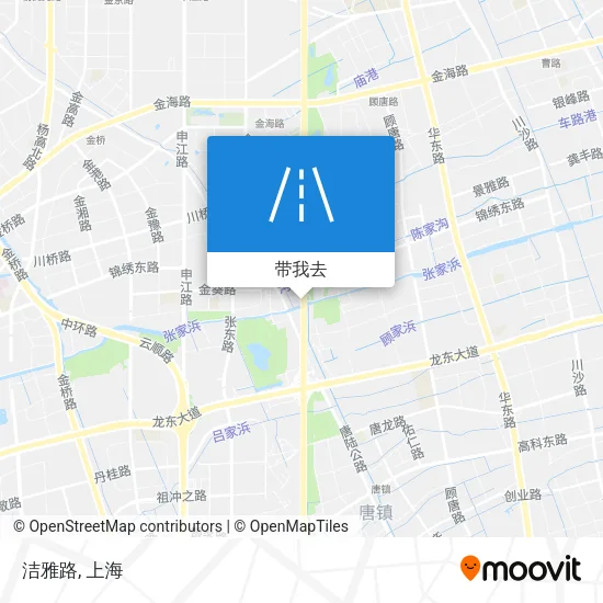 洁雅路地图