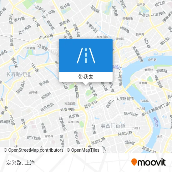 定兴路地图
