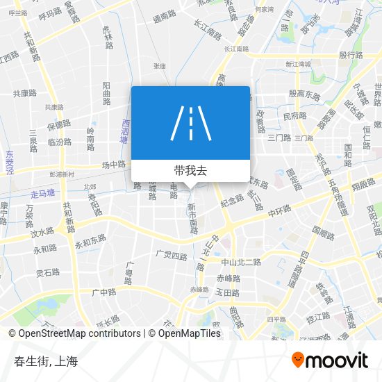 春生街地图