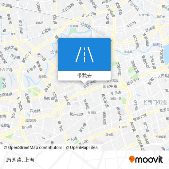 愚园路地图