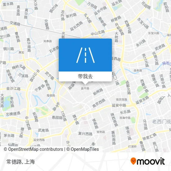 常德路地图